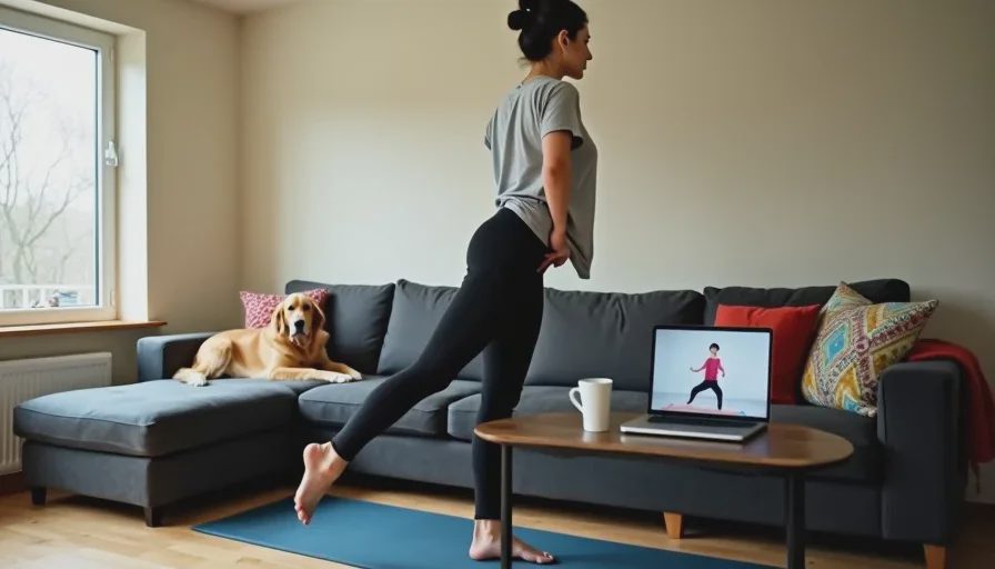 You Don't Need to Be Good on Camera to Work Out on Camera