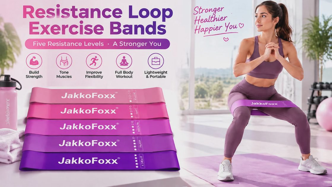 The Resistance Loop Band Set That Finally Made 'No-Gym' Strength Work Click for My Beginners