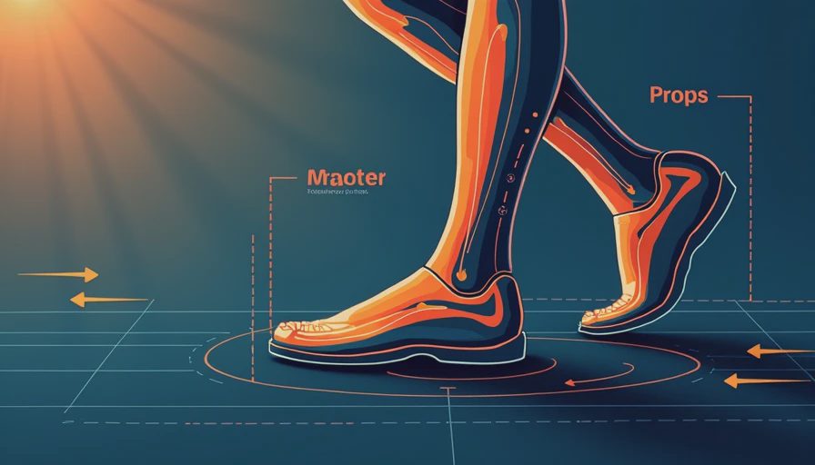 Visual context for walker posture