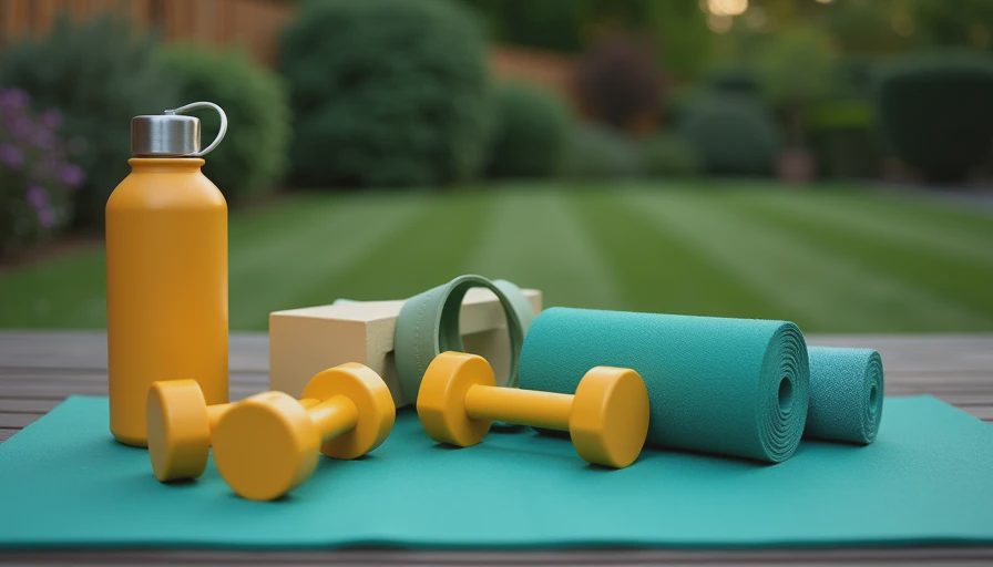 Illustration for low impact strength training