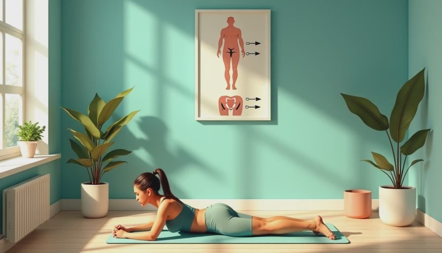 Illustration for best stretch for hip flexors