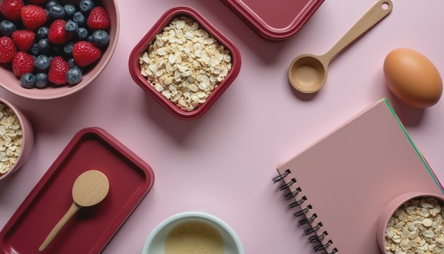 Visual context for breakfast meal prep ideas